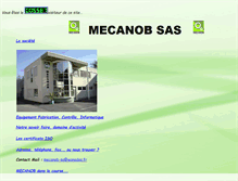 Tablet Screenshot of mecanob.com